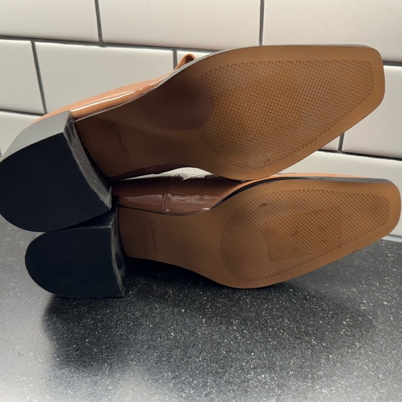 Miramar Penny Loafer Pump Women’s Sz 9.5 by Linea Paolo in Cognac New - Picture 12 of 13